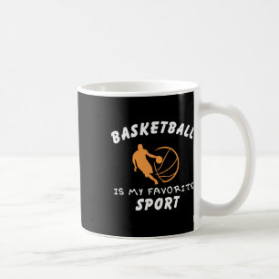 Taza De Café El básquetbol es mi deporte favorito 1