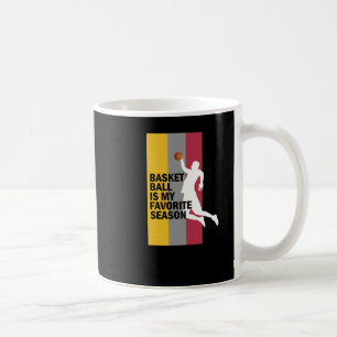 Taza De Café El Básquetbol Es Mi Temporada 10 Favorita