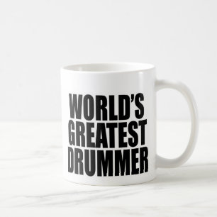 Taza De Café El batería más grande del mundo