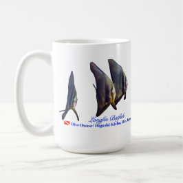Taza De Café El Baterinato De Longfin De Cute