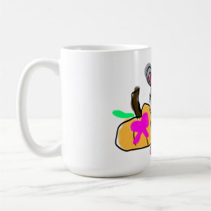 Taza De Café El bebé del ratón revela otoño
