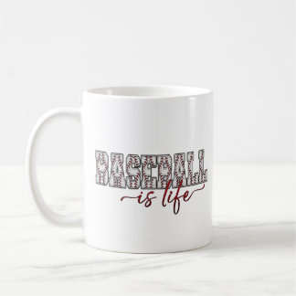 Taza De Café El Béisbol Es La Mugre De Vida