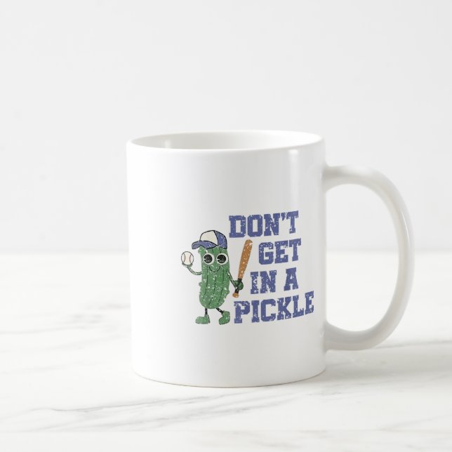 Taza De Café El béisbol no entra en una polla (Derecha)