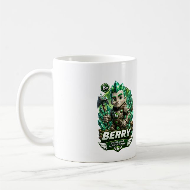 Taza De Café El berilio es ATOMIVRA (Izquierda)