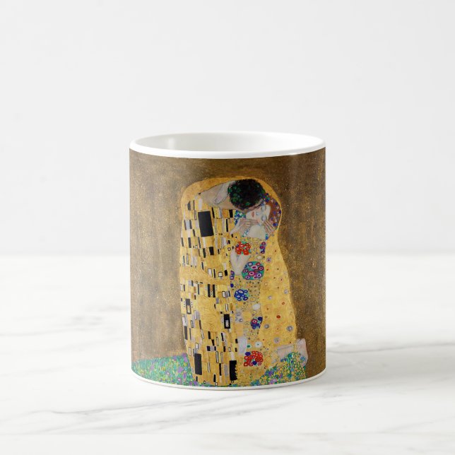 Taza De Café El beso de Gustav Klimt (Centro)