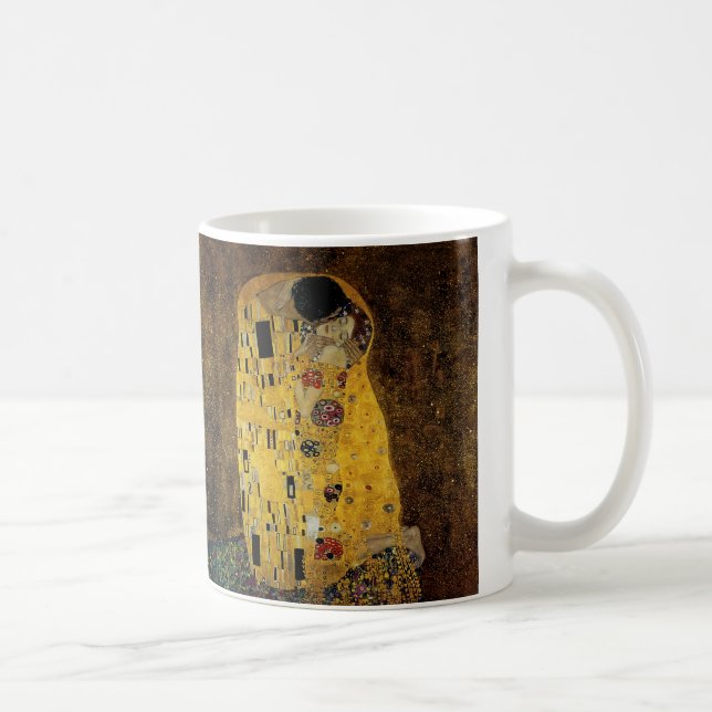 Taza De Café El beso de Gustavo Klimt (Derecha)