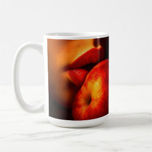 Taza De Café El Beso de Nectarina – Un Retrato Íntimo