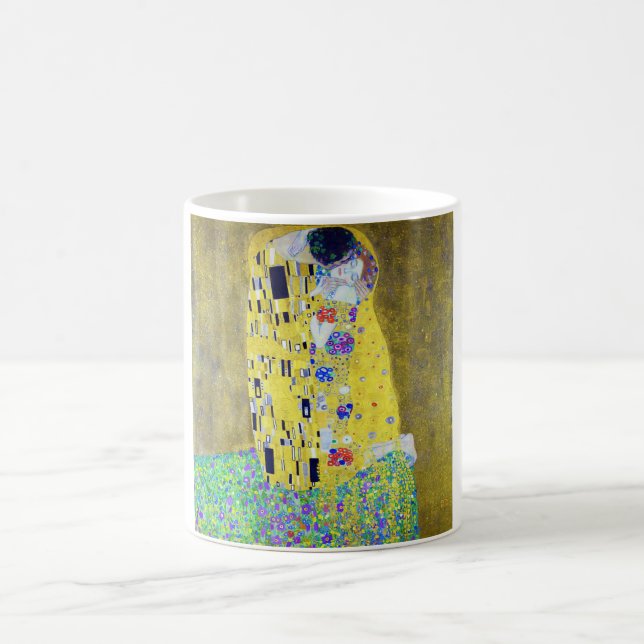 Taza De Café El beso, Gustav Klimt (Centro)