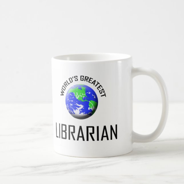 Taza De Café El bibliotecario más grande del mundo (Derecha)