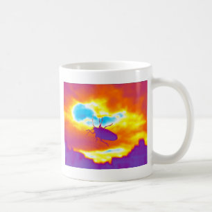 Taza De Café El bicho sicodélico