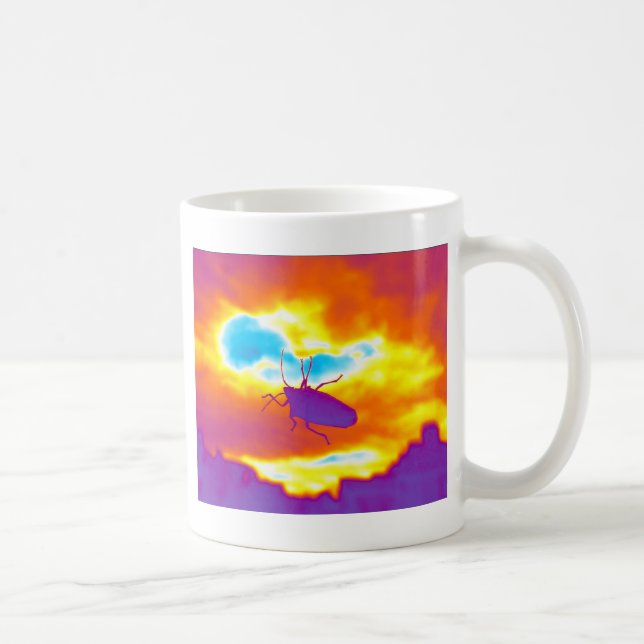 Taza De Café El bicho sicodélico (Derecha)