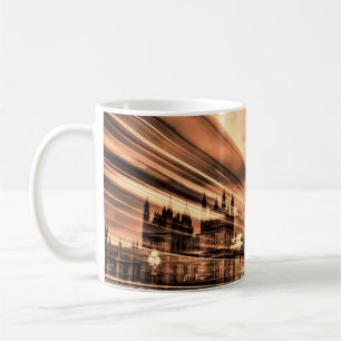 Taza De Café El Big Ben al estilo retro en Londres