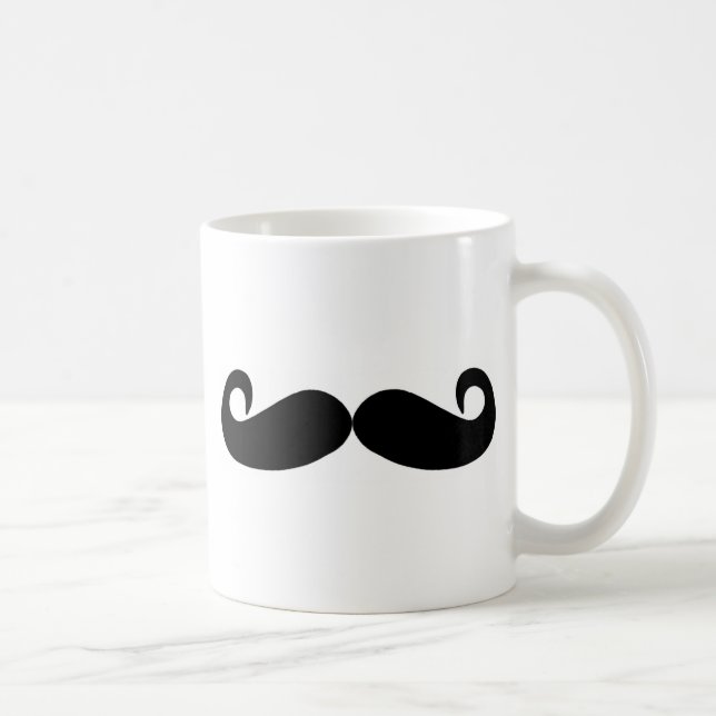 Taza De Café el bigote aprisa crea (Derecha)