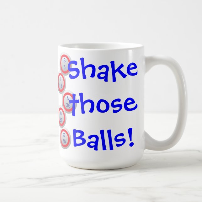 Taza De Café El bingo los sacude visitante (Derecha)
