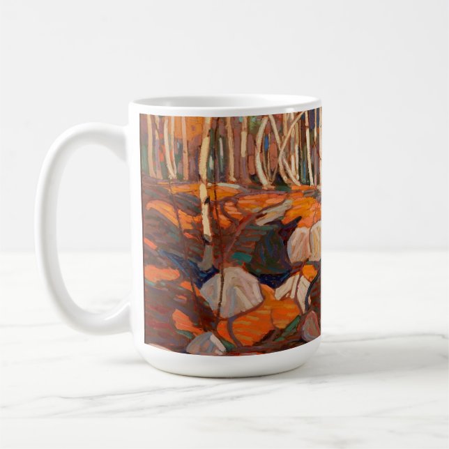 Taza De Café El Birch Grove - Tom Thomson (Izquierda)