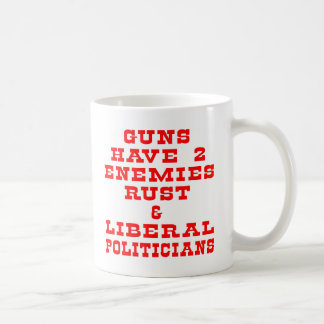 Taza De Café El blanco dispara contra a 2 enemigos