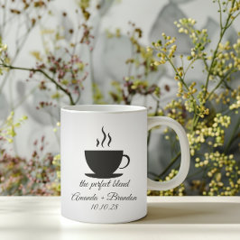 Taza De Café El Boda perfecto de mezcla