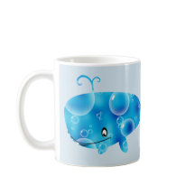 El bonito personalizó la ballena azul