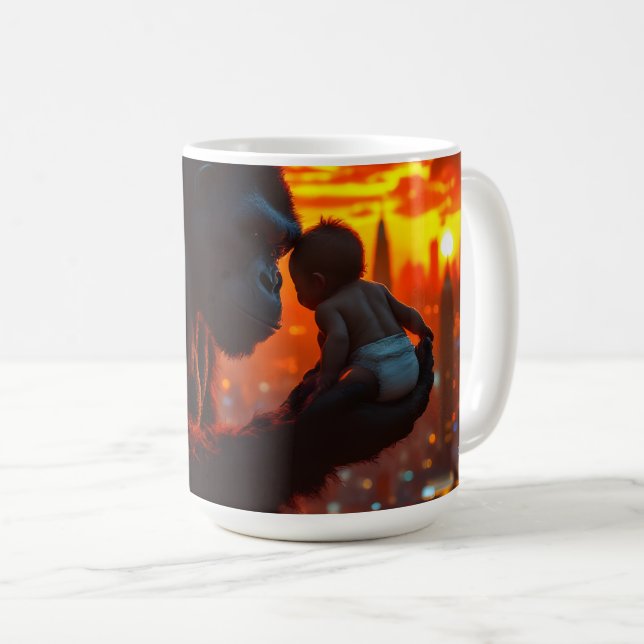 Taza De Café El bono eterno al atardecer (Anverso derecho)