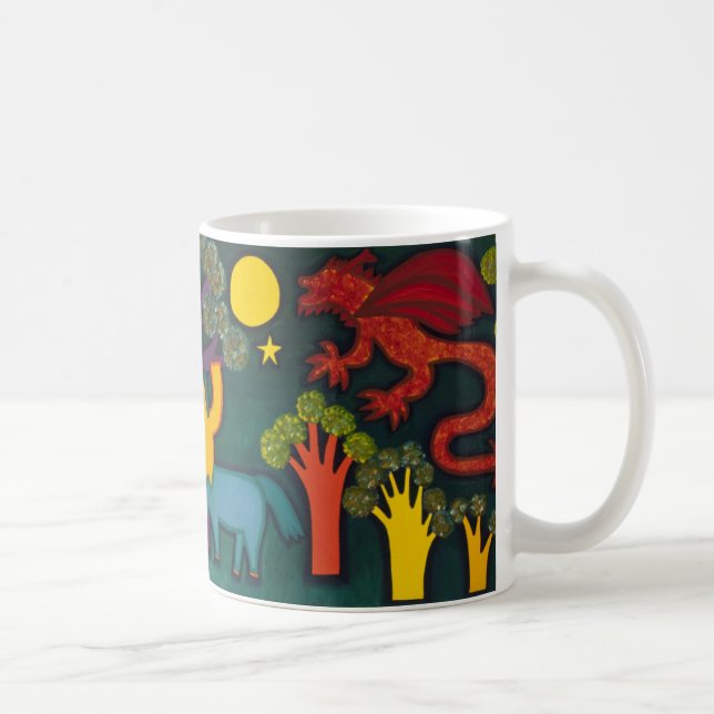 Taza De Café EL Bosque Magico de Lucas 2009 (Derecha)