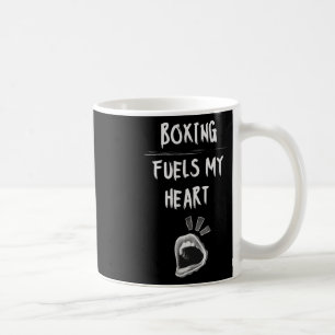 Taza De Café El boxeo alimenta el entrenamiento de los guantes