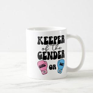 Taza De Café El Boxeo De Género Revela Idea Fiesta Del Gend