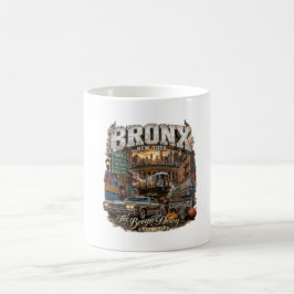 Taza De Café El Bronx Nueva York Boogie Down Collage Urbano