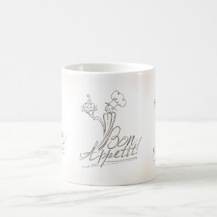 Taza De Café ¡El Buen Chef dice Bon Appetit!