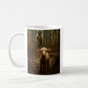 Taza De Café El Buen Pastor y la Oveja Perdida – Jesús y Corder