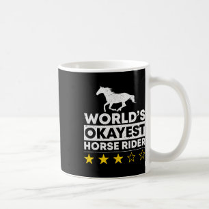 Taza De Café El caballito ecuestre más okánido del mundo