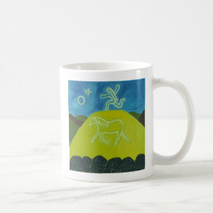 Taza De Café El caballo blanco en Somerset 2011