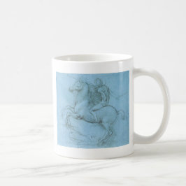 Taza De Café El caballo y el jinete de da Vinci
