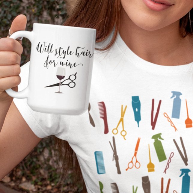 Taza De Café El Cabello De Estilo Para El Regalo Elegante Funny (Subido por el creador)