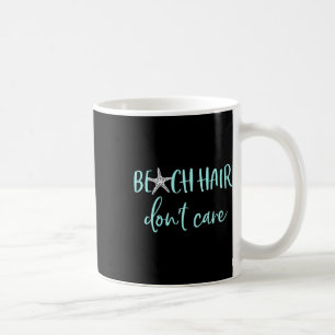 Taza De Café El cabello de la playa no importa - Vacaciones div