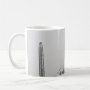 Taza De Café El cactus caribeño crece el encanto del arte