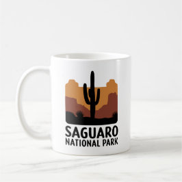 Taza De Café El Cactus de Saguaro