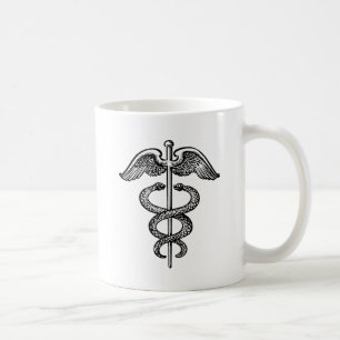 Taza De Café El caduceo