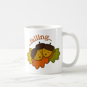 Taza De Café el caer de las bellotas (dormido)