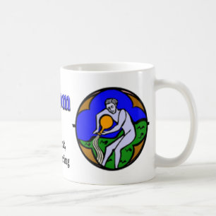 Taza De Café El café Aquarius Zodiac Día de la Madre