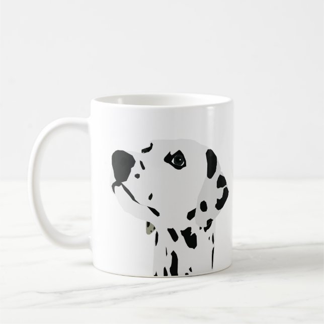Taza De Café El café de amor dálmata (Izquierda)