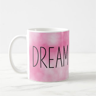 Taza De Café El café de ensueño, el tino rosado