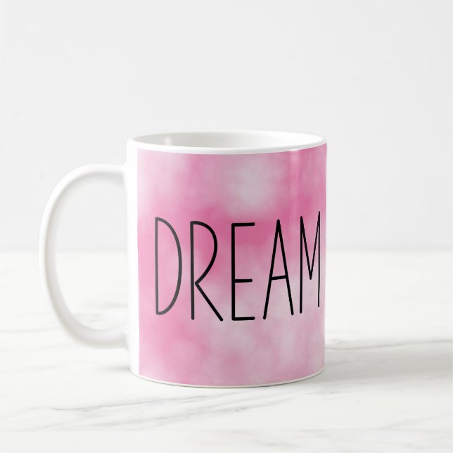 Taza De Café El café de ensueño, el tino rosado (Izquierda)