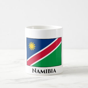 Taza De Café El café de la bandera de Namibia