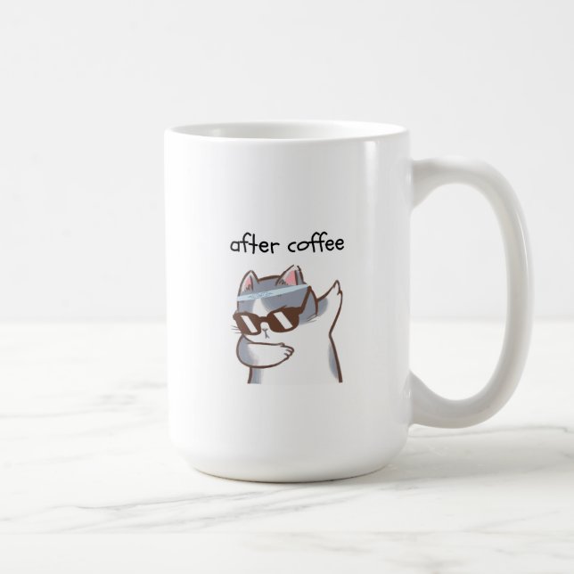 Taza De Café ¡El café de la mañana me prepara para el día! (Derecha)