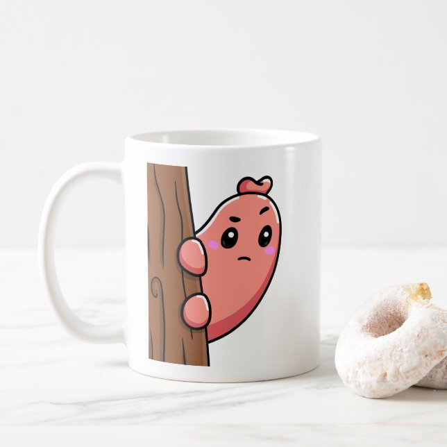 Taza De Café El café del lunes de Glizzy (Con donut)