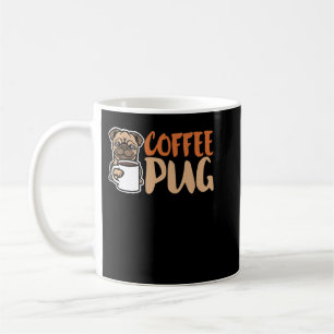 Taza De Café El Café El Perro De Pug Es Amor, Amo A Mi Bebé De 