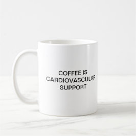 TAZA DE CAFÉ EL CAFÉ ES AYUDA CARDIOVASCULAR