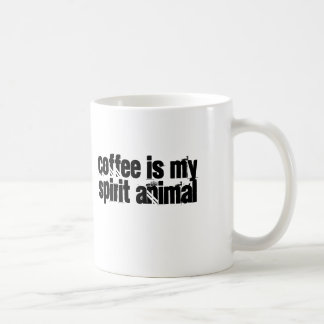 Taza De Café El café es mi animal del alcohol