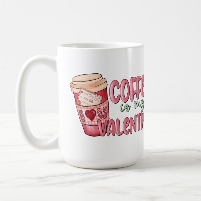 Taza De Café El café es mi café de San Valentín (Izquierda)