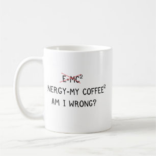 Taza De Café El café es mi energía - Graciosa música física
